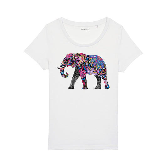 Women's T-shirt "Vibration" made of organic cotton