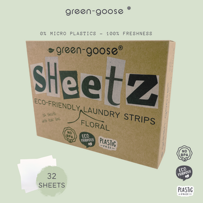 green-goose Wax Strips - 32 Strips - Summer Flowers