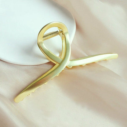 Minimalist Line Large Claw Metal Hair Clips