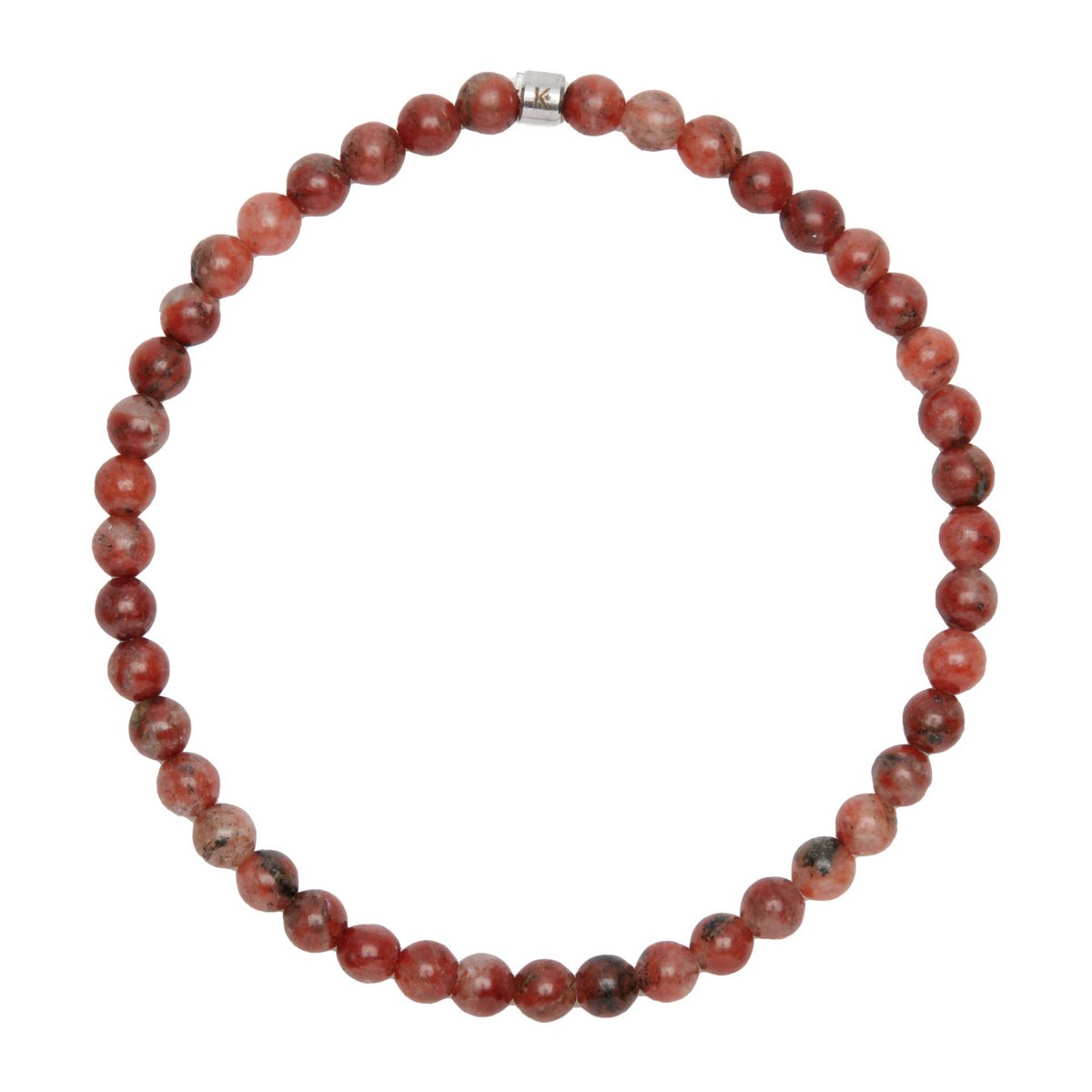 Mini Bracelet "Energy" in Red Jasper