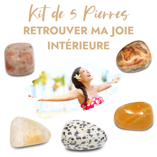 Kit of 5 stones “Find my inner joy”