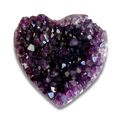 Large Amethyst Heart from Uruguay