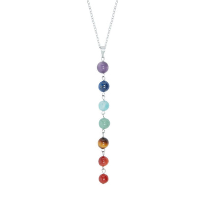 Necklace "Pearls of the 7 Chakras"