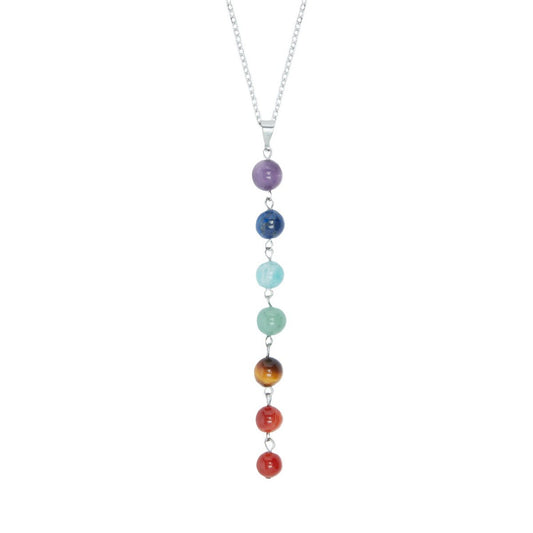 Necklace "Pearls of the 7 Chakras"