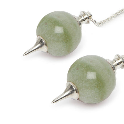 Sephoroton pendulum in green aventurine