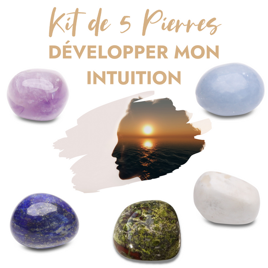 Kit of 5 stones “Develop my intuition”