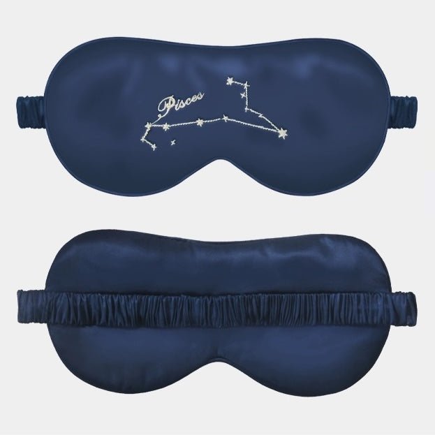 Zodiac Signs 100% Silk Sleep Mask-Oversize