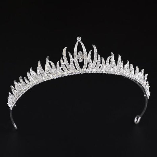 Koningin stijl koninklijke elegantie bruiloft tiara