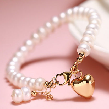 Timeless design Freshwater pearl handmade bracelet