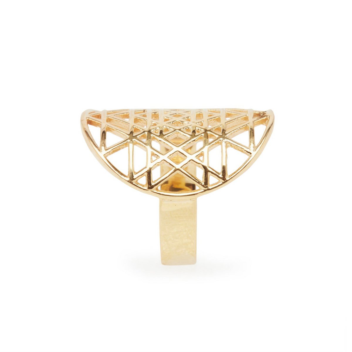 Sri Yantra-ring in 925 zilver of geel goud