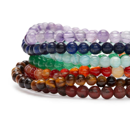 Lot of 7 Mini Bracelets "Energy of the 7 Chakras"