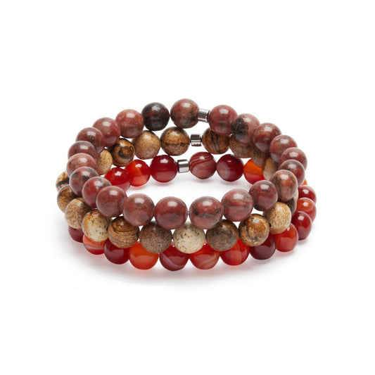 Triple "Balance" energy bracelets